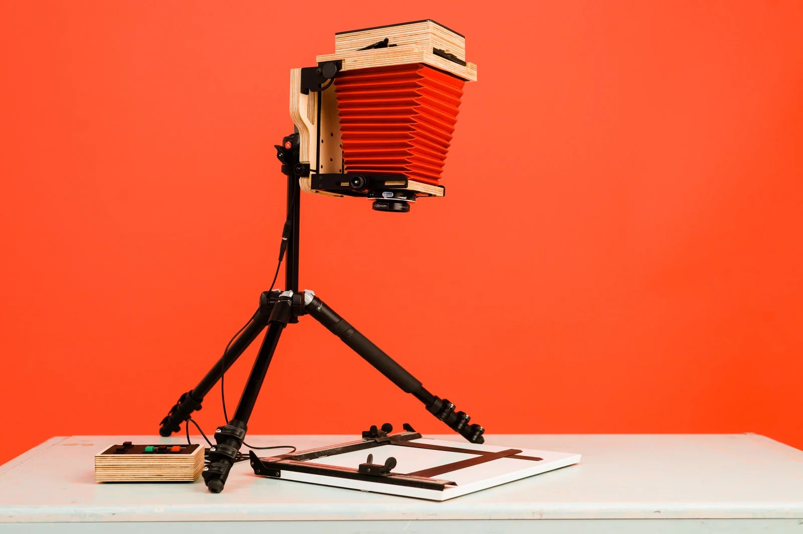 The Intrepid Enlarger Turns Any 4x5 Camera into a Darkroom Enlarger