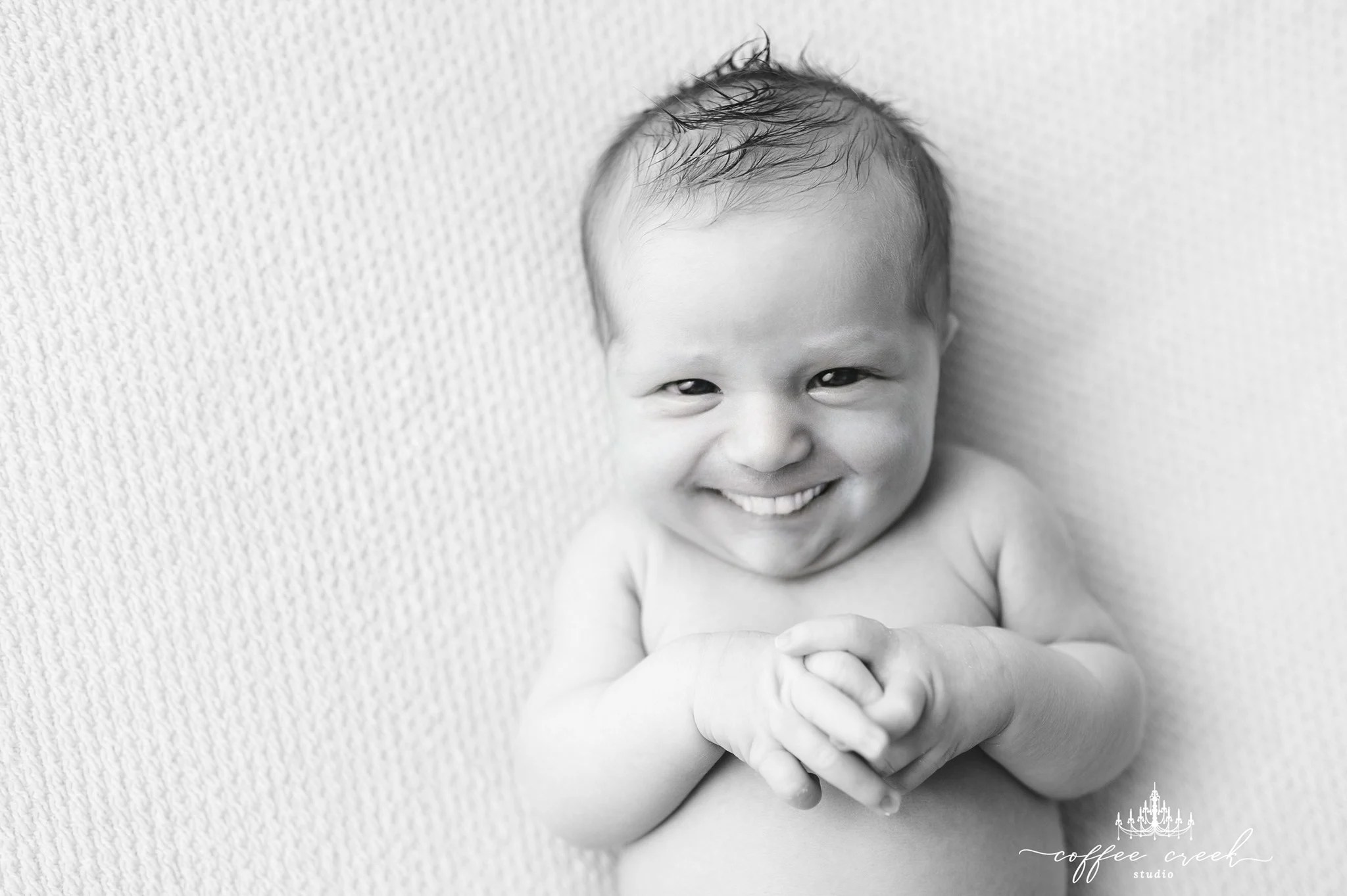 Newborn Photographer Adds Teeth to Baby Portraits with Hilarious