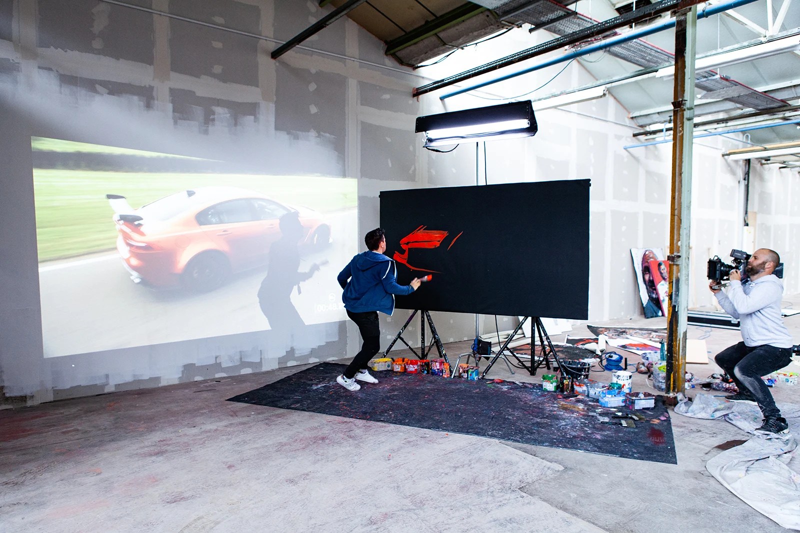 Behind the Scenes What It's Like on a Commercial Film Set PetaPixel