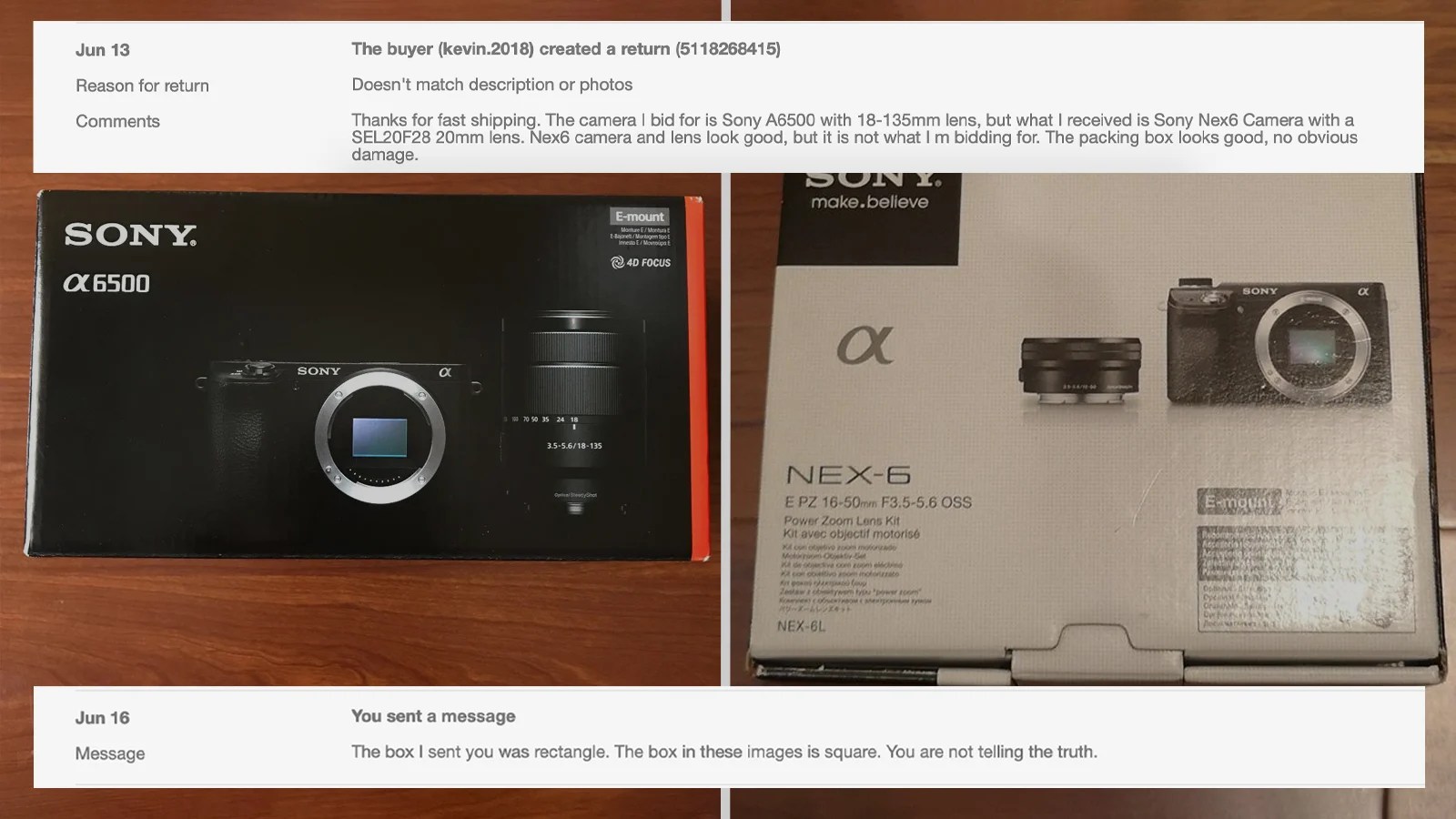 Ebay Scam: Buyer Steals Camera By Pretending To Receive Wrong Product | Petapixel