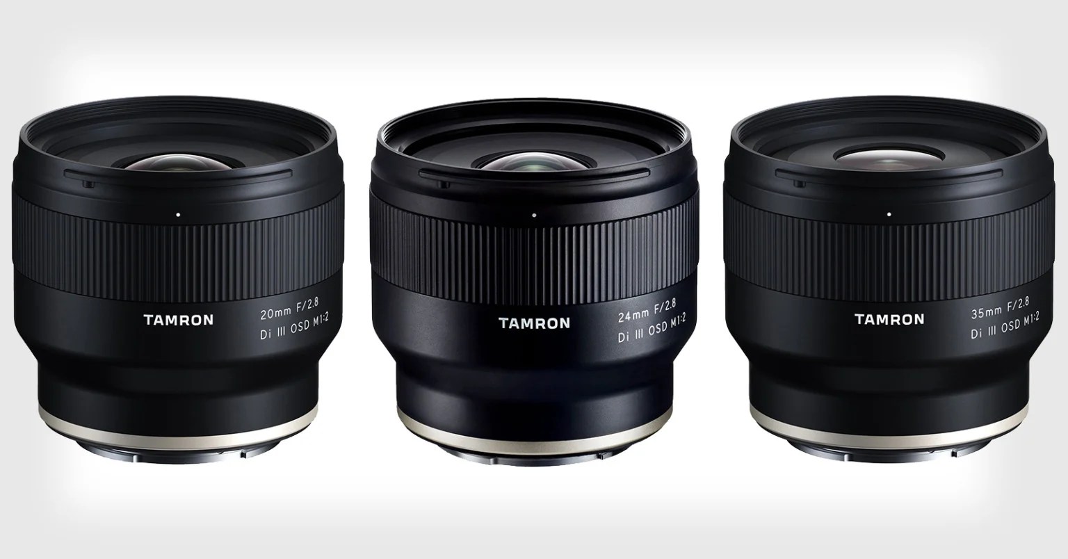 Tamron Unveils Three 12 WideAngle Prime Lenses for Sony EMount PetaPixel