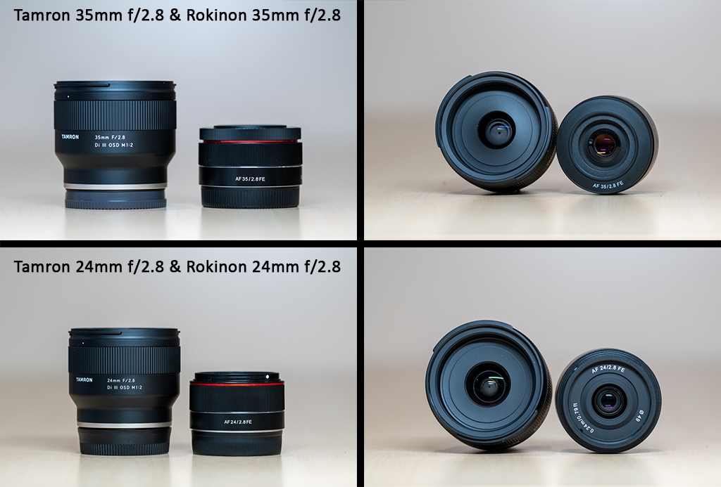 Tamron 24mm f/2.8 and 35mm f/2.8 Review Compact & Affordable Primes