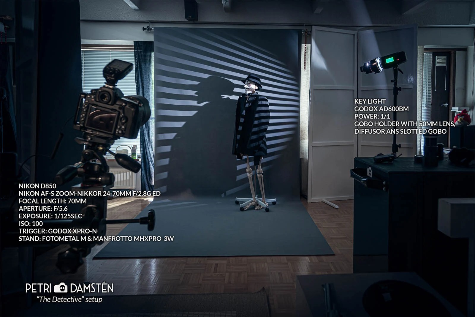 How I Made a DIY Gobo Holder for Studio Strobes PetaPixel