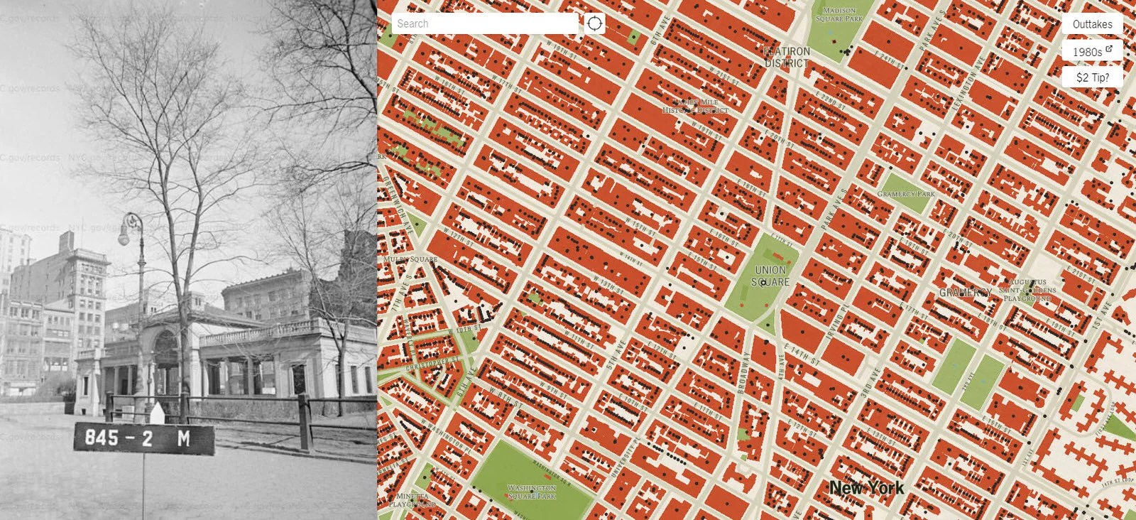 This Interactive Map is a Street View of 1940s New York City PetaPixel