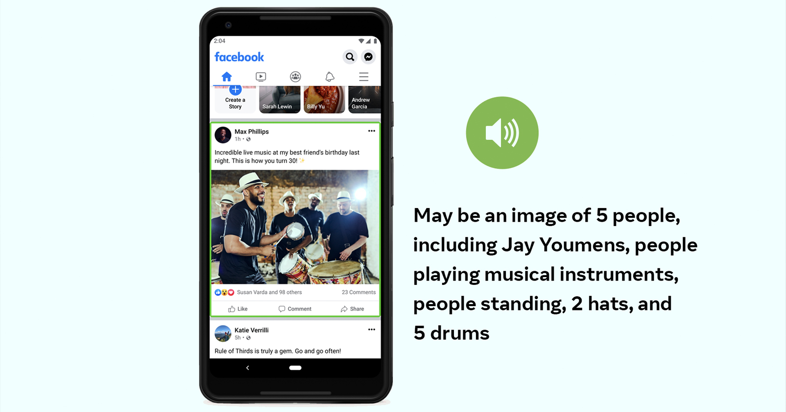 Facebook Improves Its AI Audio Photo Descriptions for the Visually