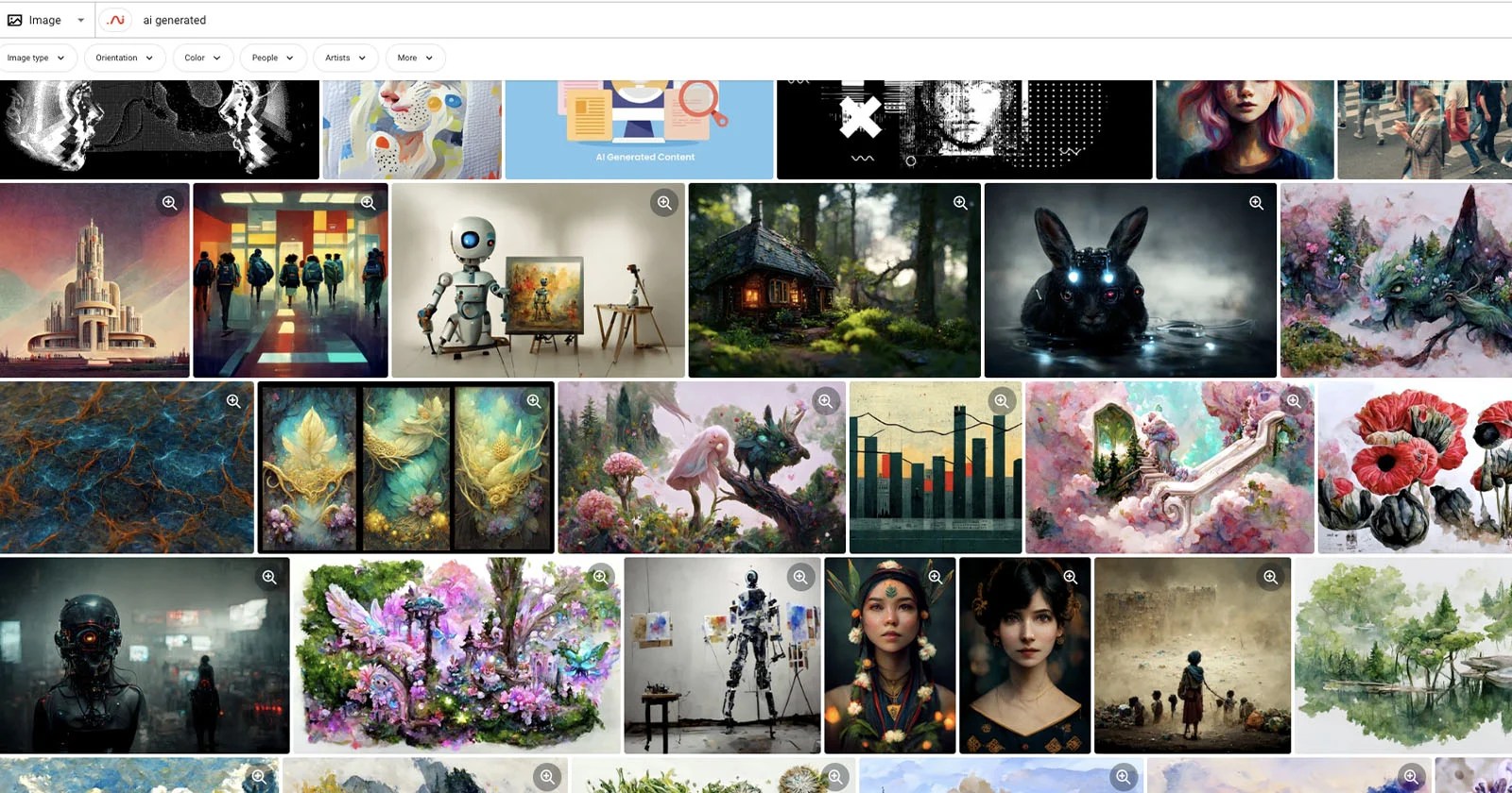 Thousands of AIGenerated Images are For Sale on Stock Photo sites