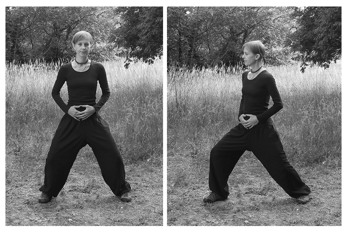 Basics about BowArrow stance PetarSmiljana Qigong