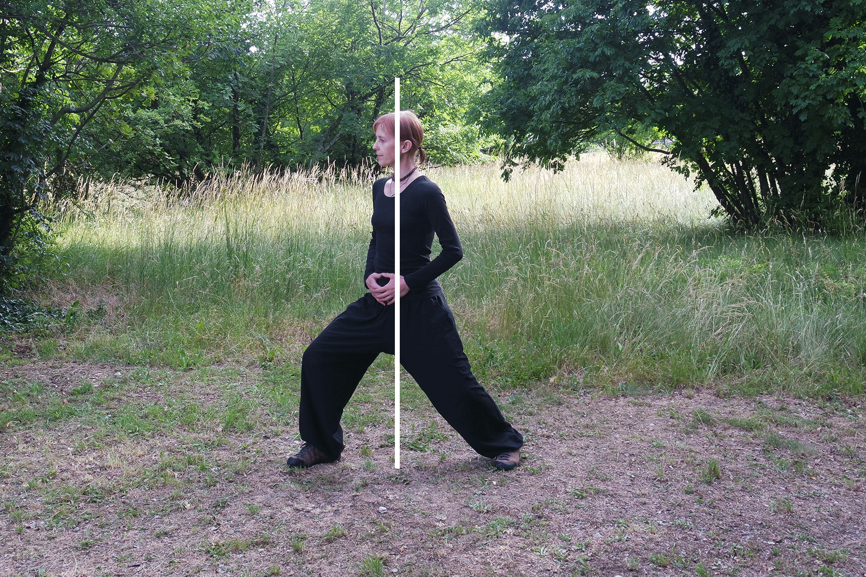 Basics about BowArrow stance PetarSmiljana Qigong