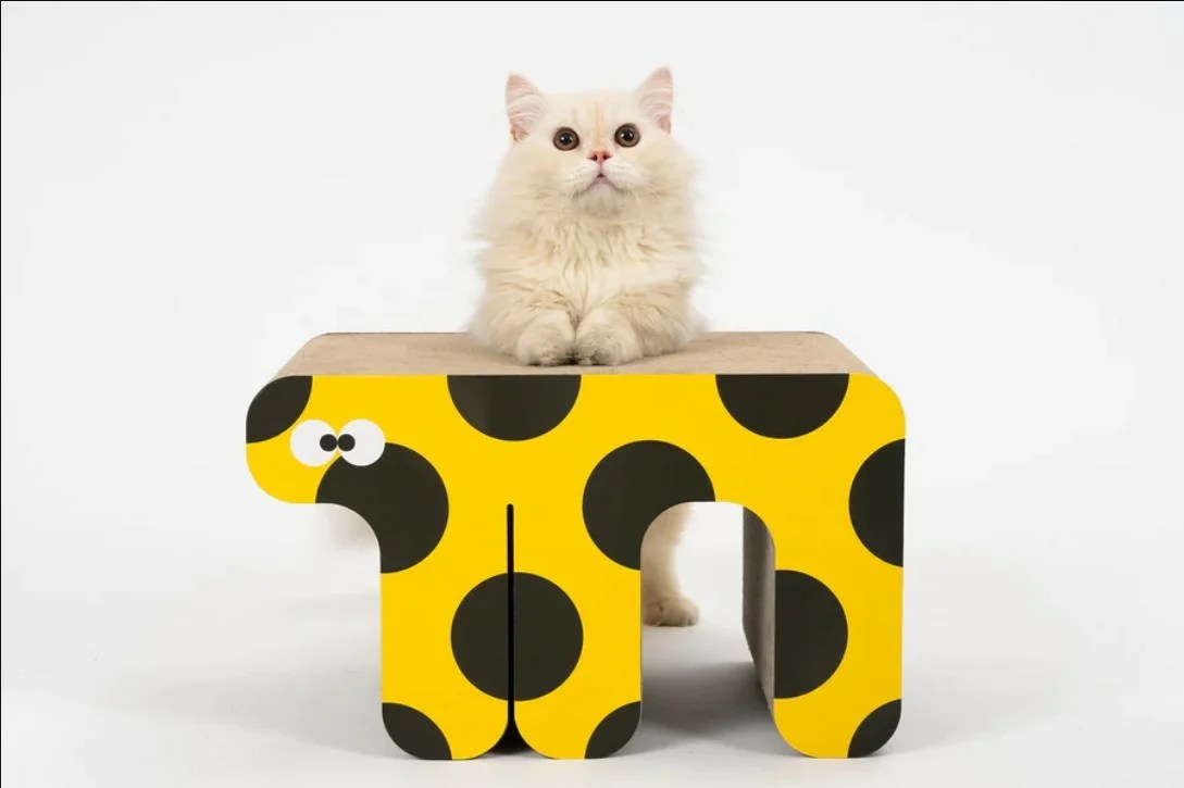 Cat Scratcher Stacking Monster Type Pet Barn