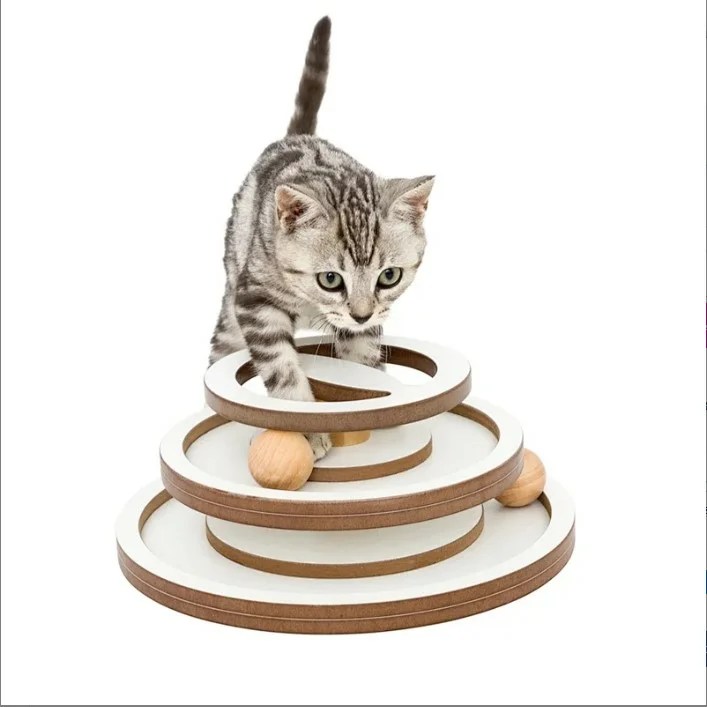 Lulu's World Ball Rolling Tower Pet Barn