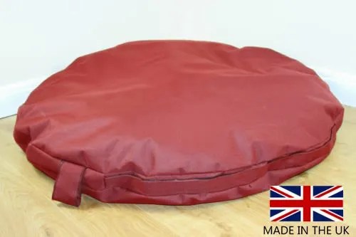 Dirty Dog Circular Waterproof Pet Bed with Orthopedic Rebound Foam