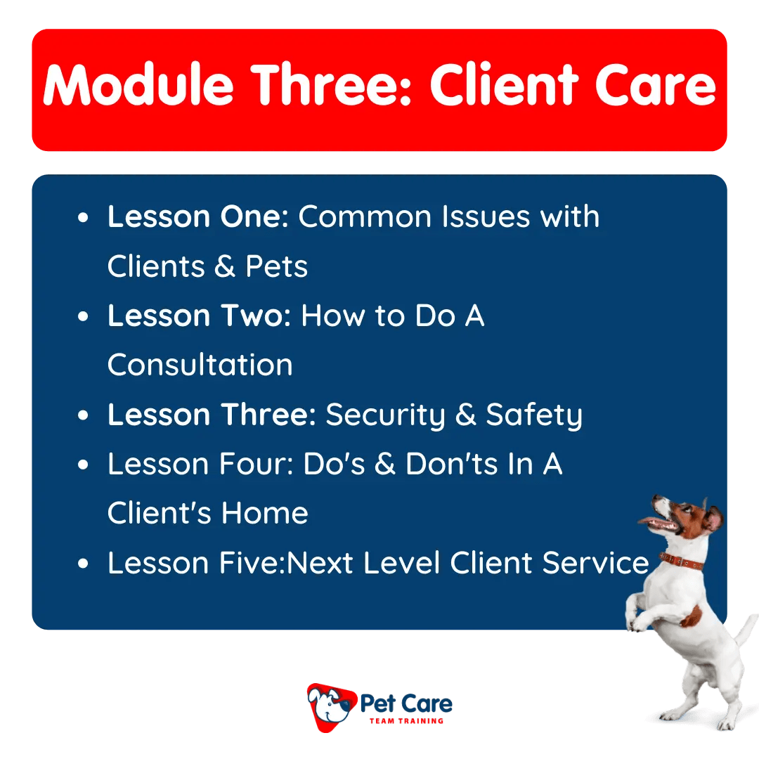 Video Training For Pet Sitters and Dog Walkers Pet Care Team Training