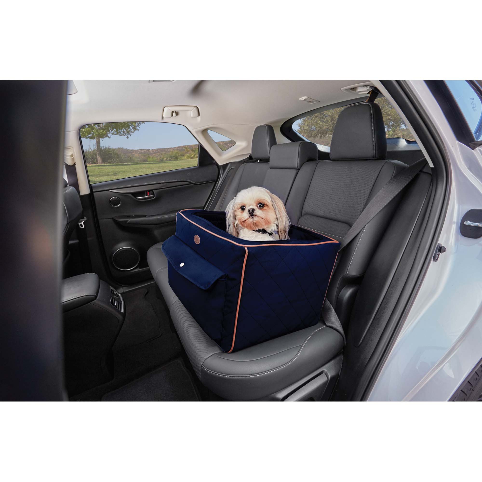 Snoozer Black Pet Car Seat Lookout II, Small Petco