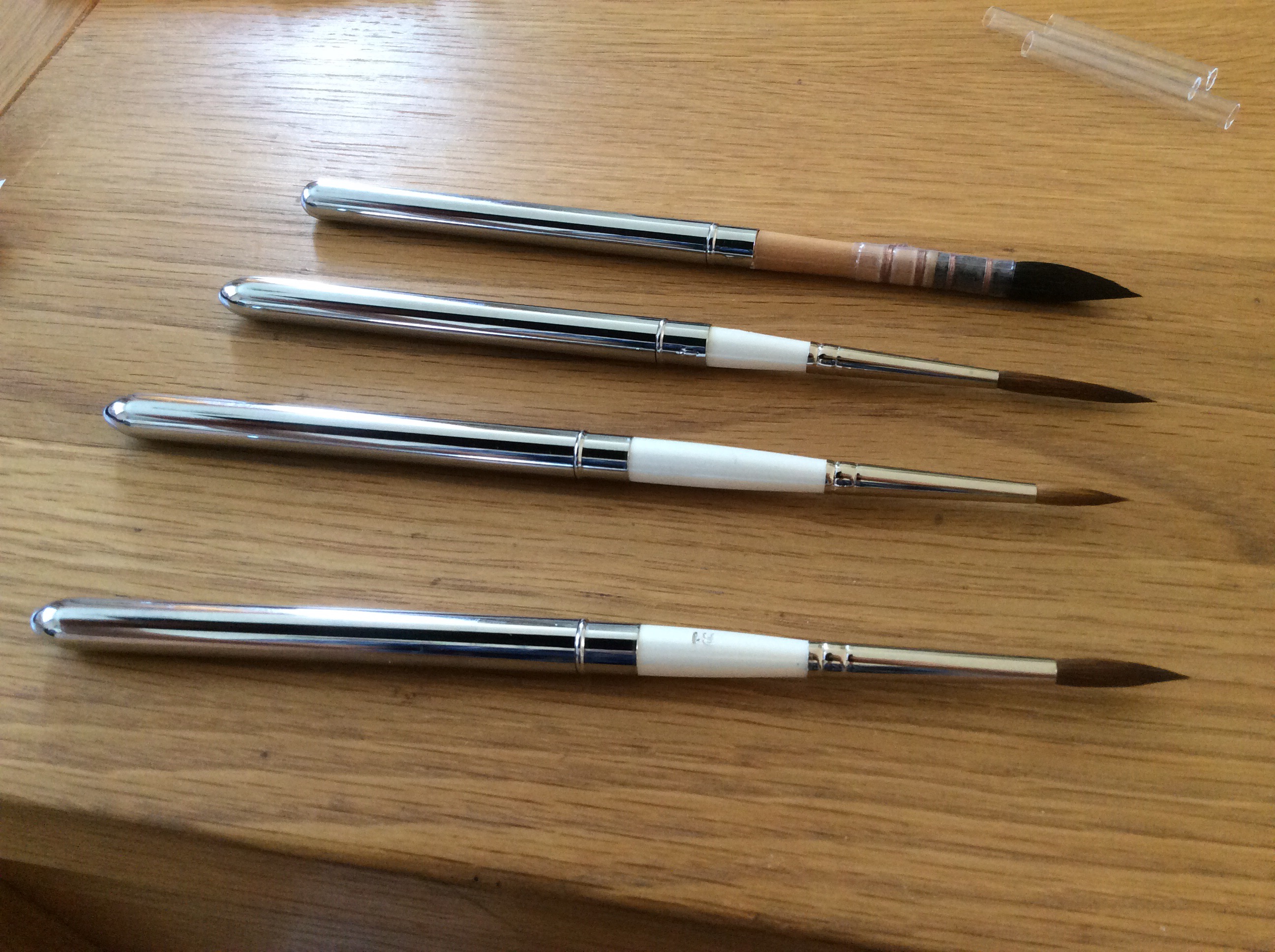 Rosemary & Co travel brushes Pete Batho Artist