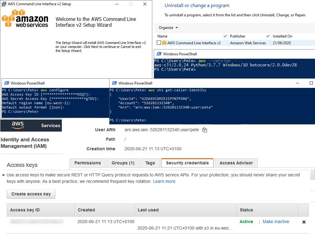 How to Install and Configure AWS CLI on Windows MSSQL DBA Blog