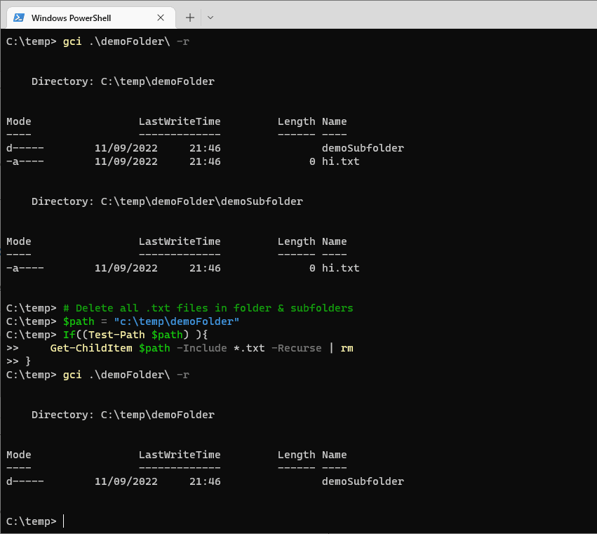 How to Delete Files in PowerShell MSSQL DBA Blog