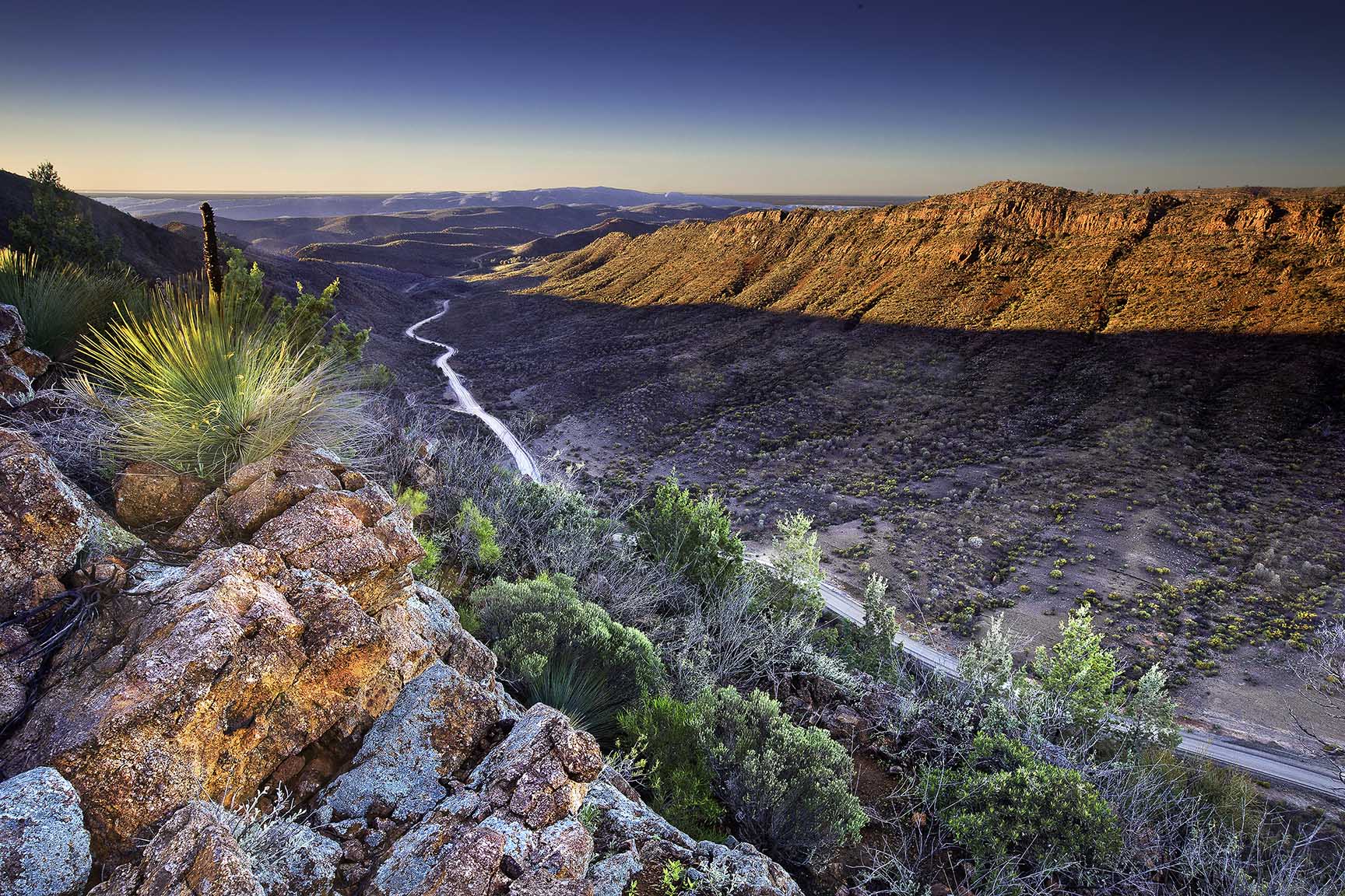 East from Acacia Ridge Flinders Ranges, South Australia Peter