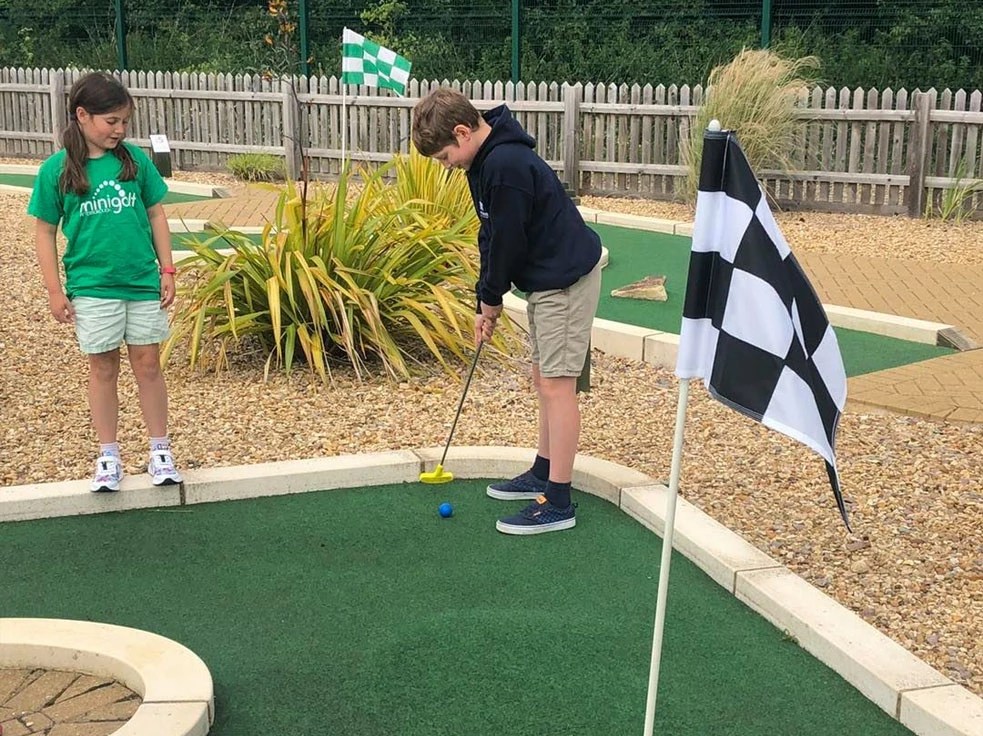 Mini Golf Peterborough Find us at Dobbies Garden Centre