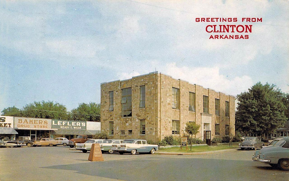 Arkansas Old Main Street Postcards Peter D.