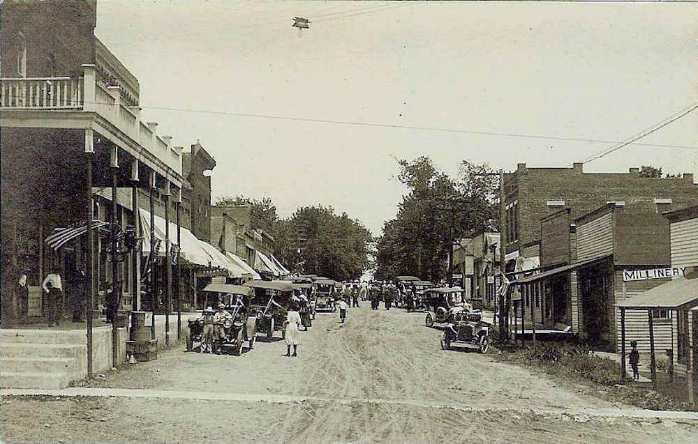 Missouri Old Main Street Postcards Peter D.