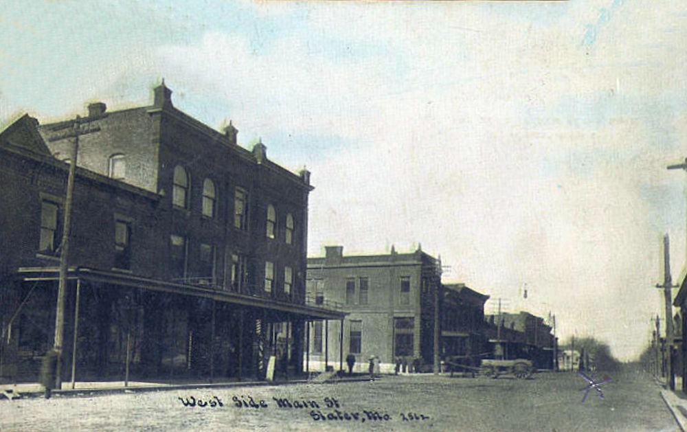 Missouri Old Main Street Postcards Peter D.