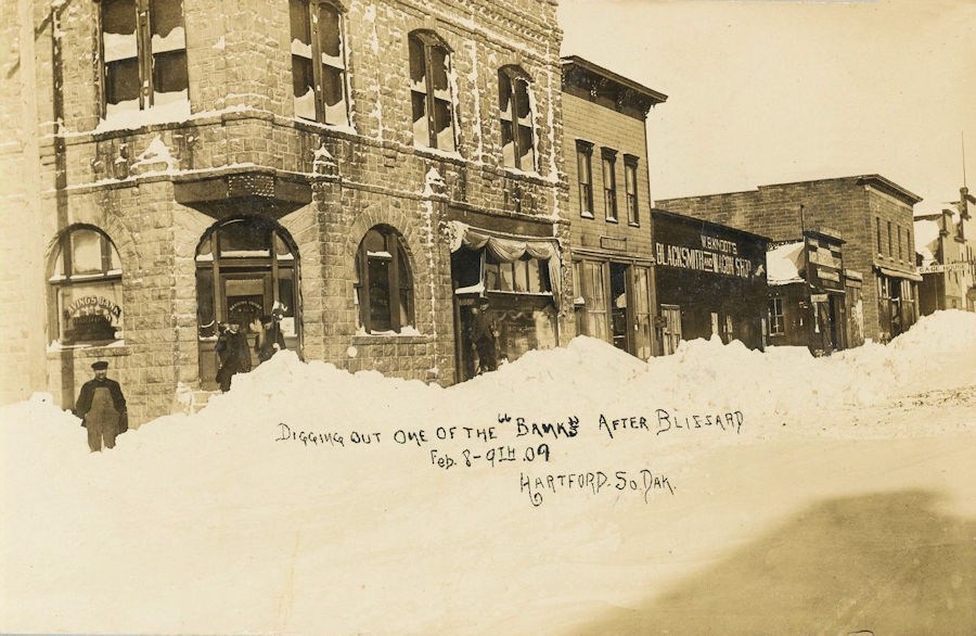 South Dakota Old Main Street Postcards Peter D.
