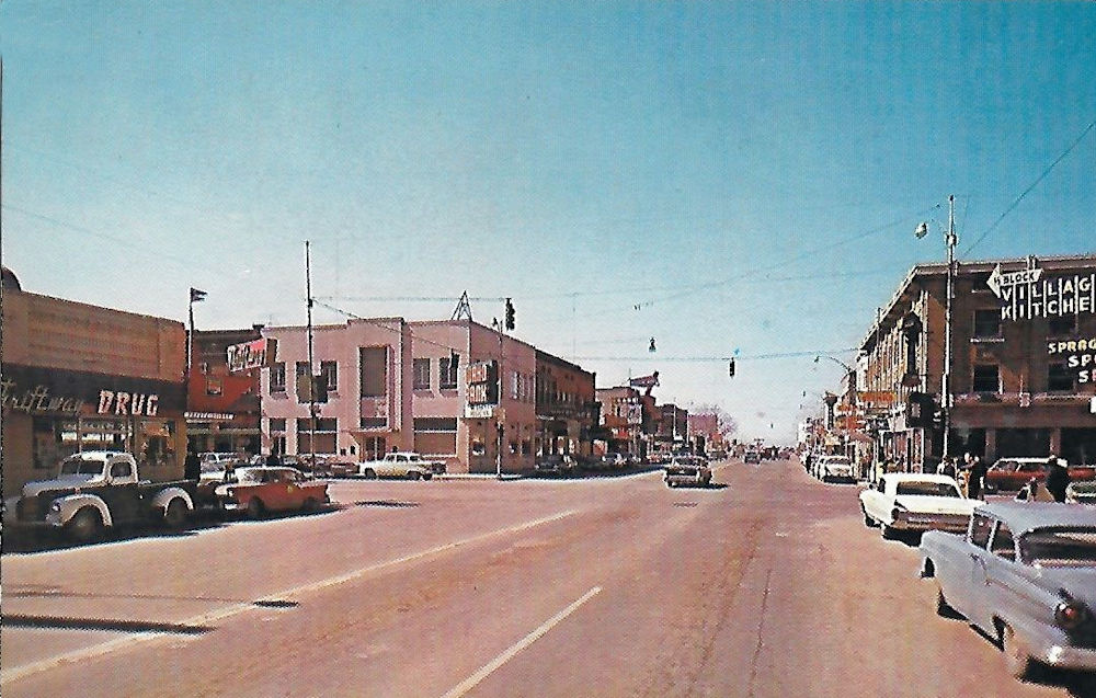 Idaho Cities Old Main Street Postcards Peter D.