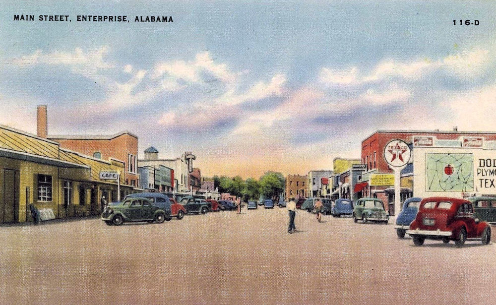Alabama Cities Postcards Peter D.