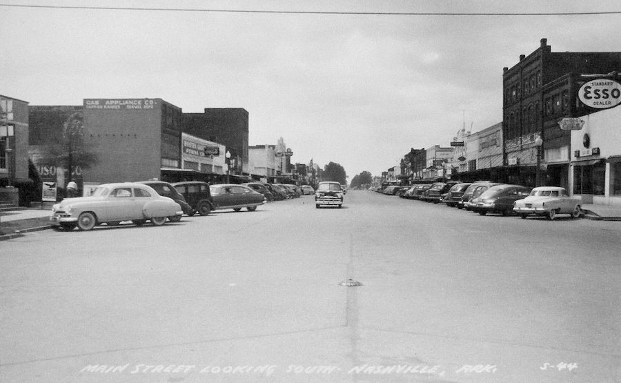 Arkansas Old Main Street Postcards Peter D.