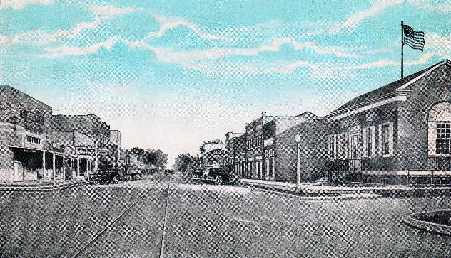 Arkansas Old Main Street Postcards Peter D.