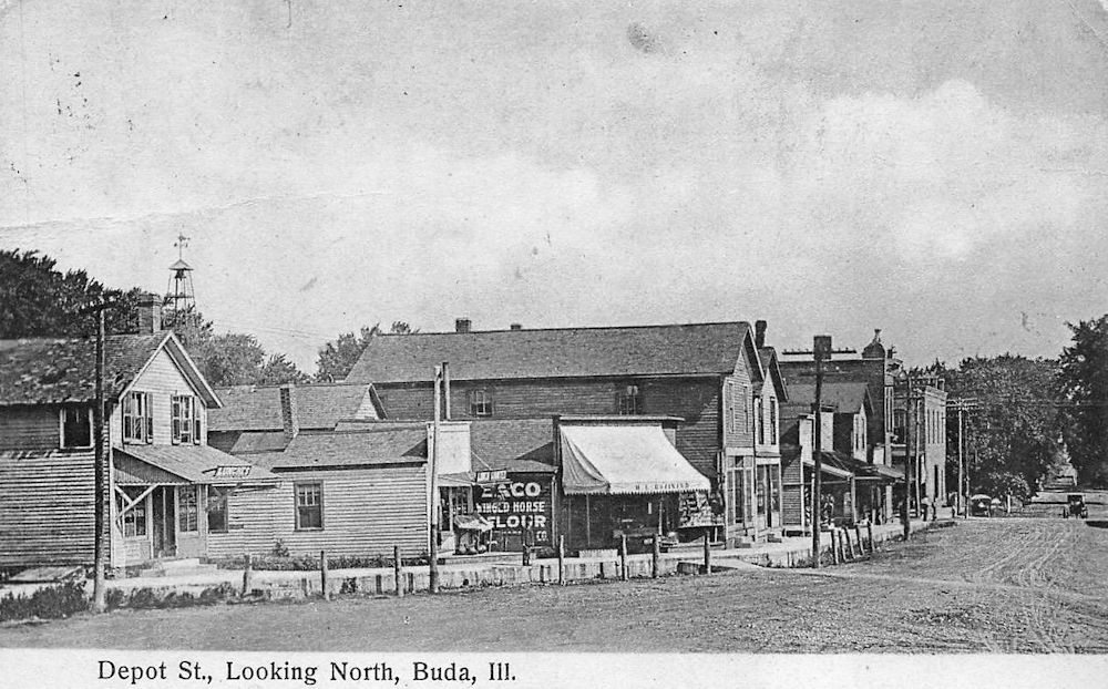 Illinois Old Main Street Postcards Peter D.