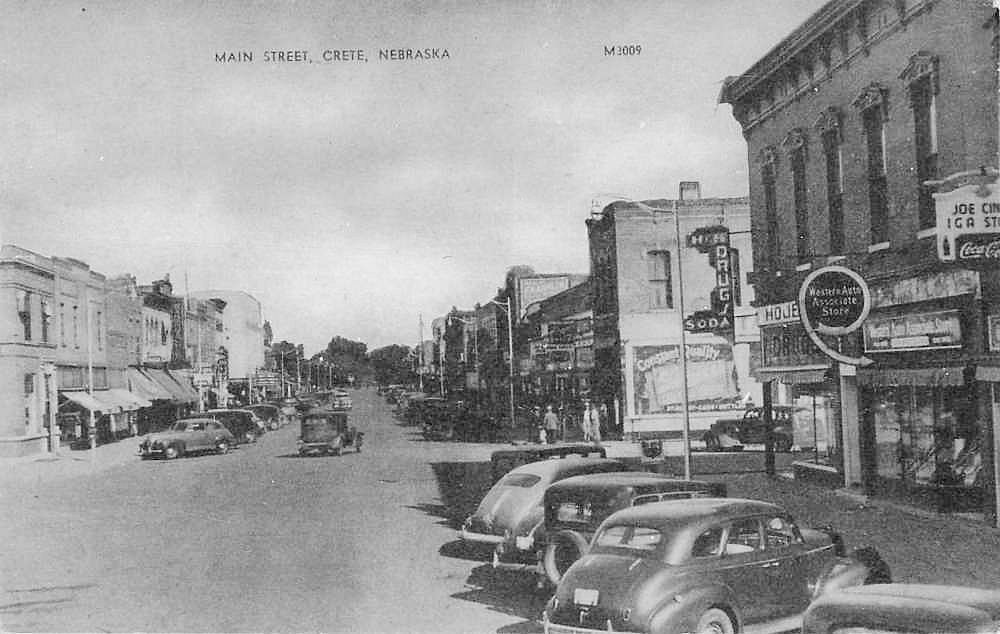 Nebraska Old Main Street Postcards Peter D.