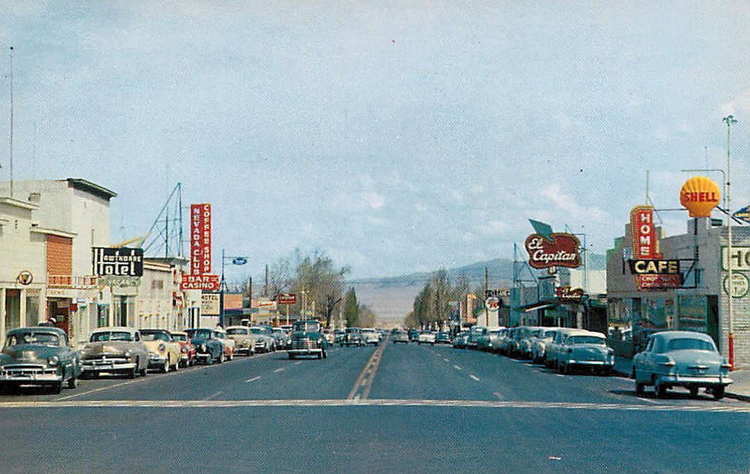 Nevada Old Main Street Postcards Peter D.