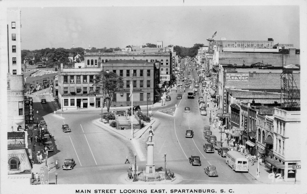South Carolina Old Main Street Postcards – Peter D. Paul.com