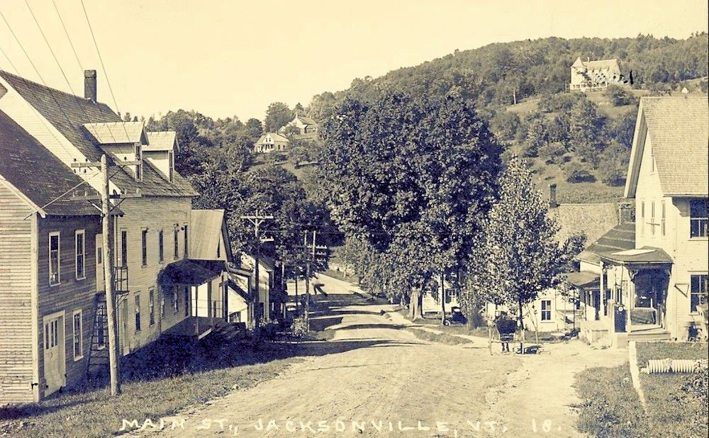 Vermont Old Main Street Postcards Peter D.