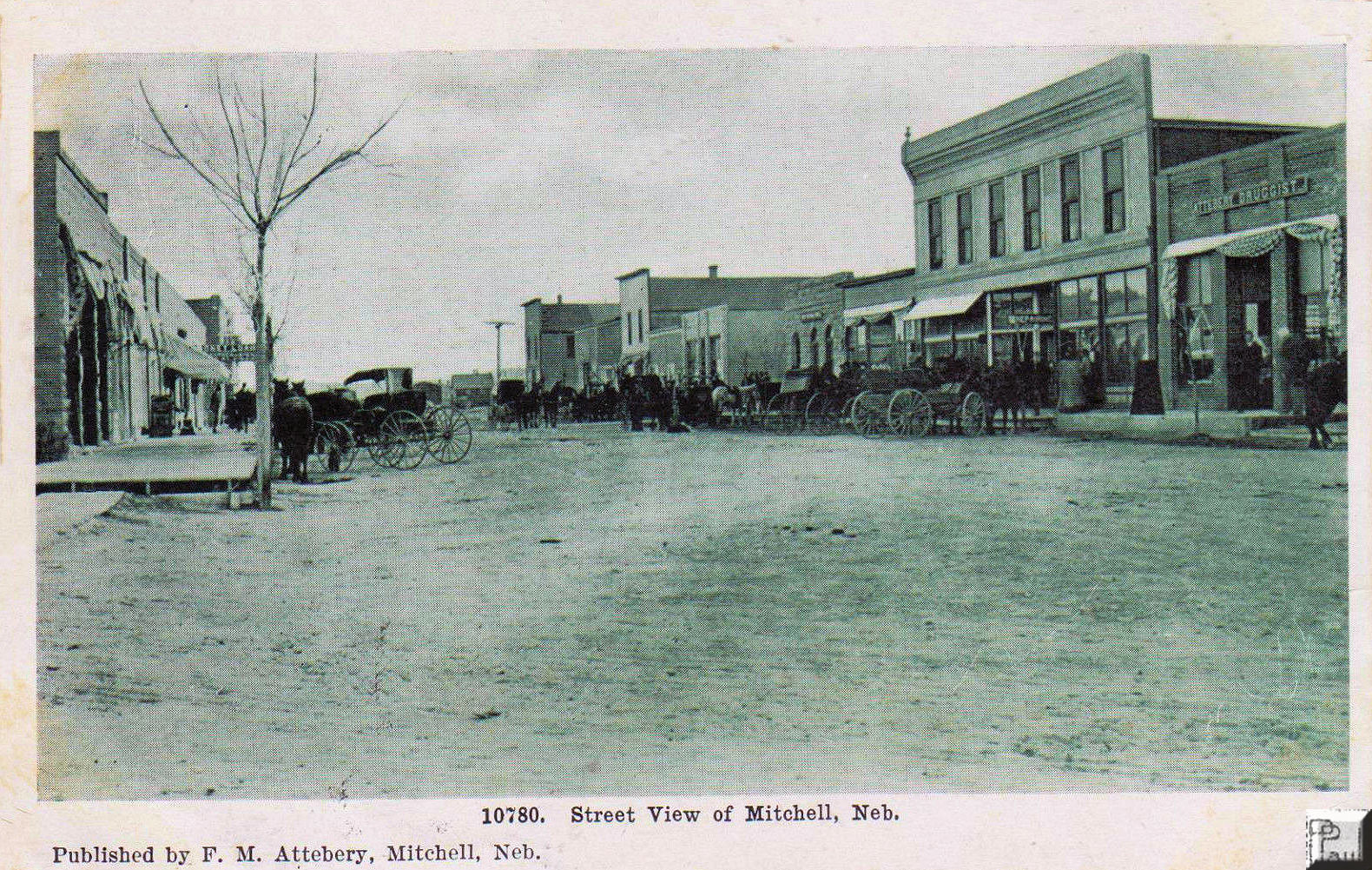 Nebraska Old Main Street Postcards Peter D.