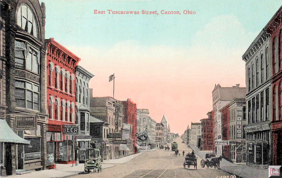 Ohio - Old Main Street Postcards - Peter D. Paul.com