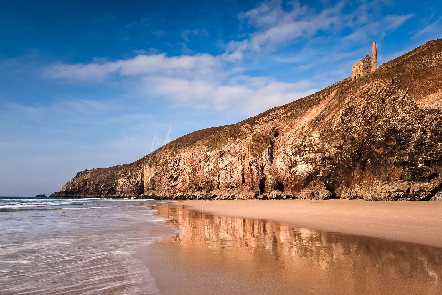 Chapel Porth Beach [php040] Cornwall Photography Training and Tuition