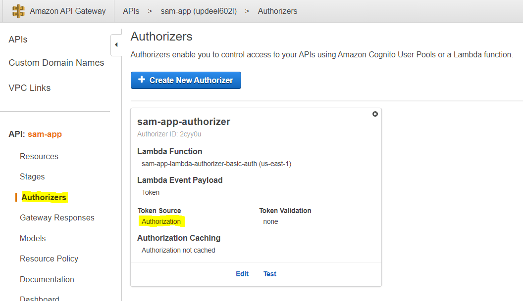 Exposing an HTTPS endpoint with basic authentication via AWS API