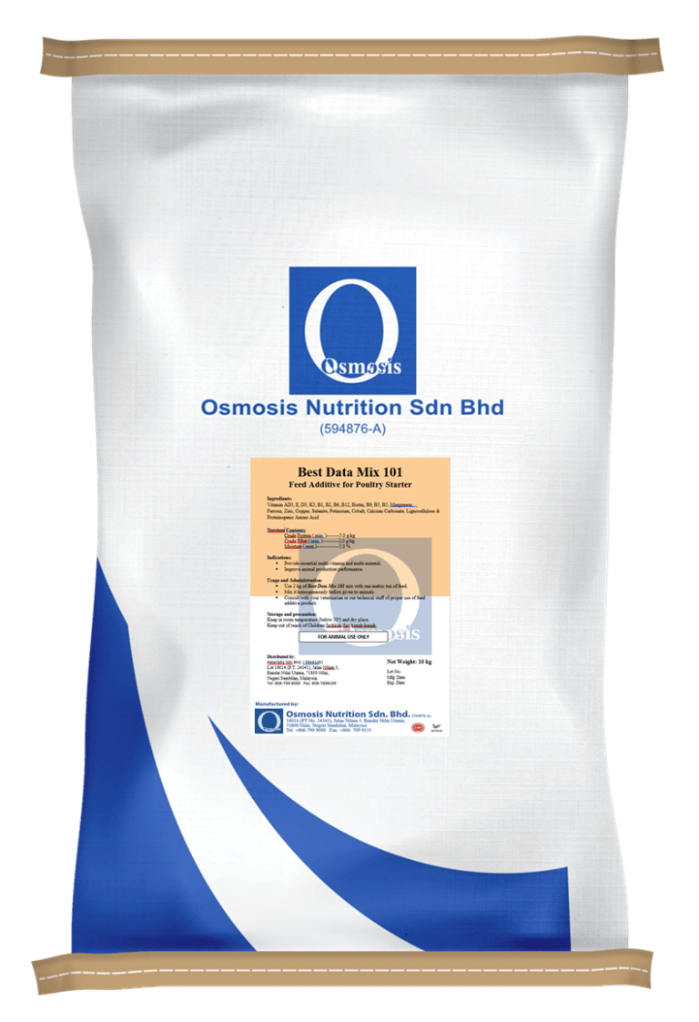 Osmosis Nutrition BDM 101 Poultry Starter » PeterLabs Holdings Berhad
