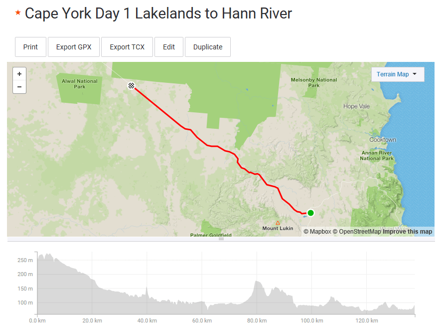 Cape York Route PeterLISTERMTB