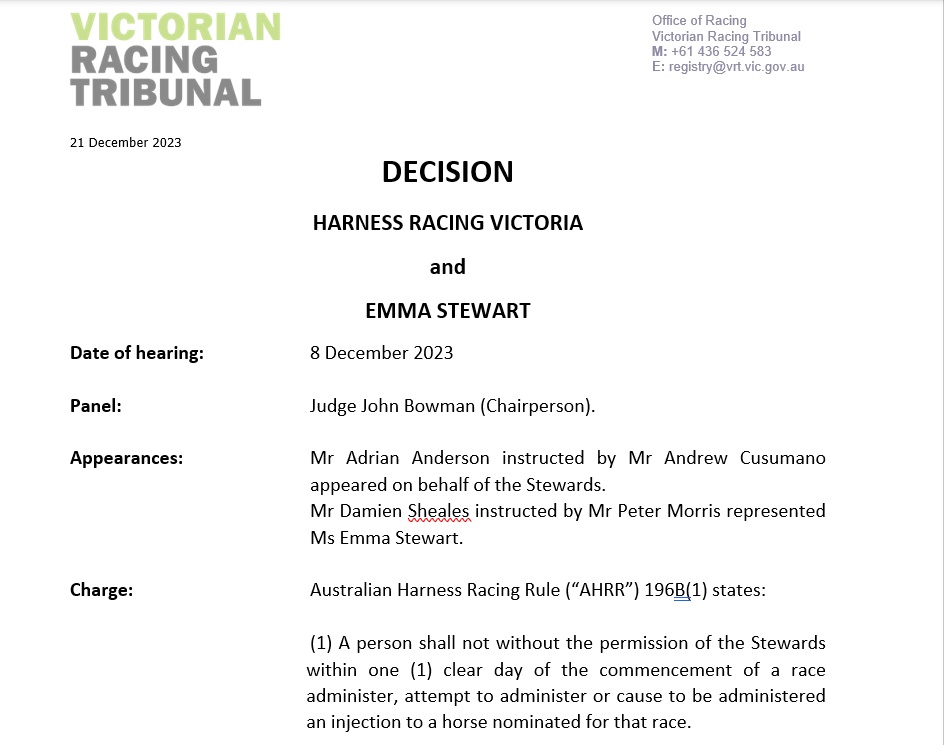 Could Emma Escape With a Fine? A FourLegged Lottery