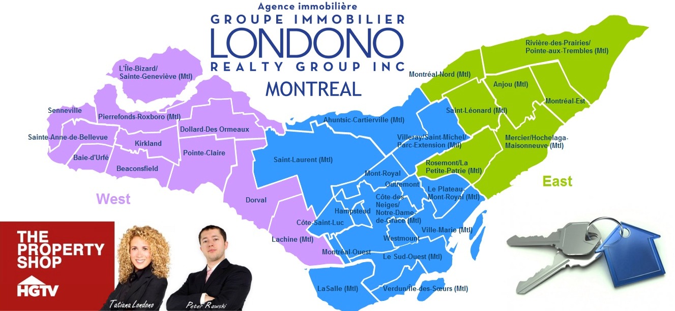 Map Of Montreal Neighbourhoods