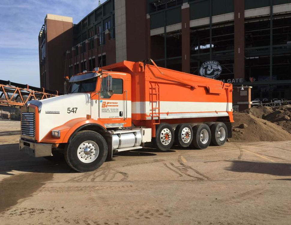 Aggregate Delivery Peters Concrete