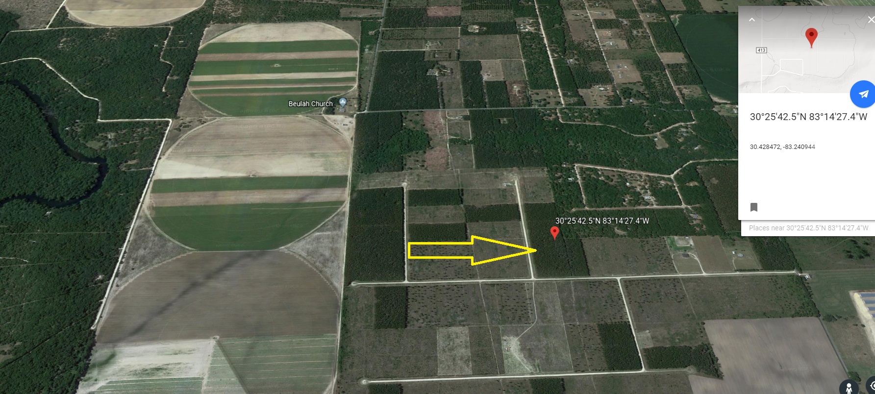Lee, Madison County, FL Land For Sale 5 Acres