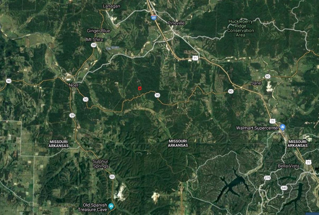 10 Acres Vacant Land in Noel, MO (McDonald County)