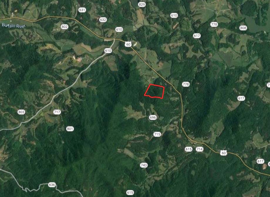 72.35 Acres Vacant Land in Amherst, VA (Amherst County
