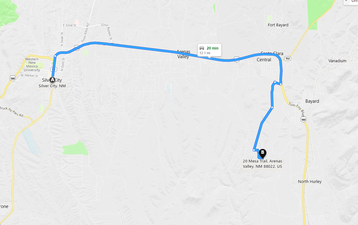 10.15 Acres Vacant Land in Santa Clara, NM (Grant County
