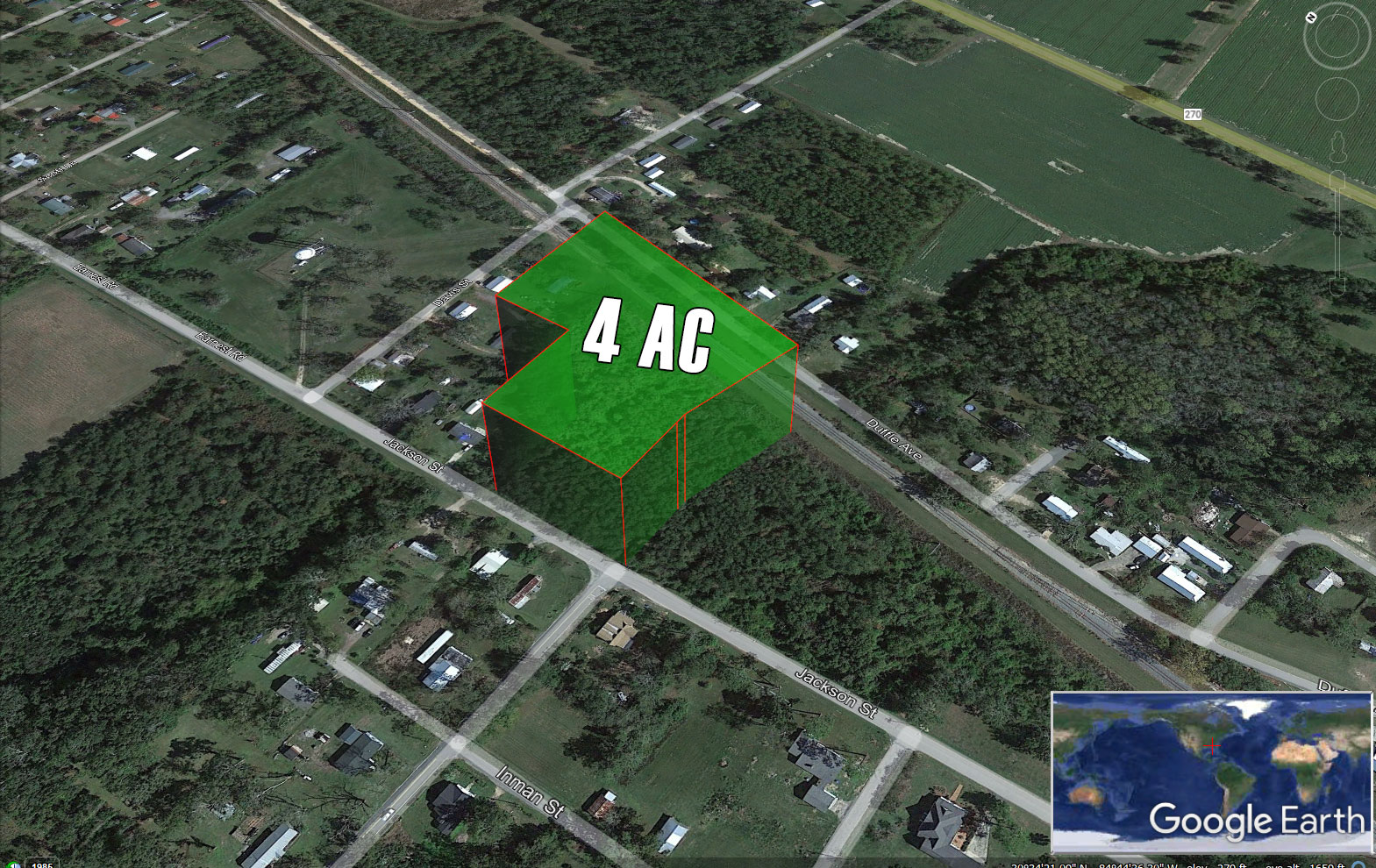 4 Acres Vacant Land in Greensboro, FL (Gadsden County)