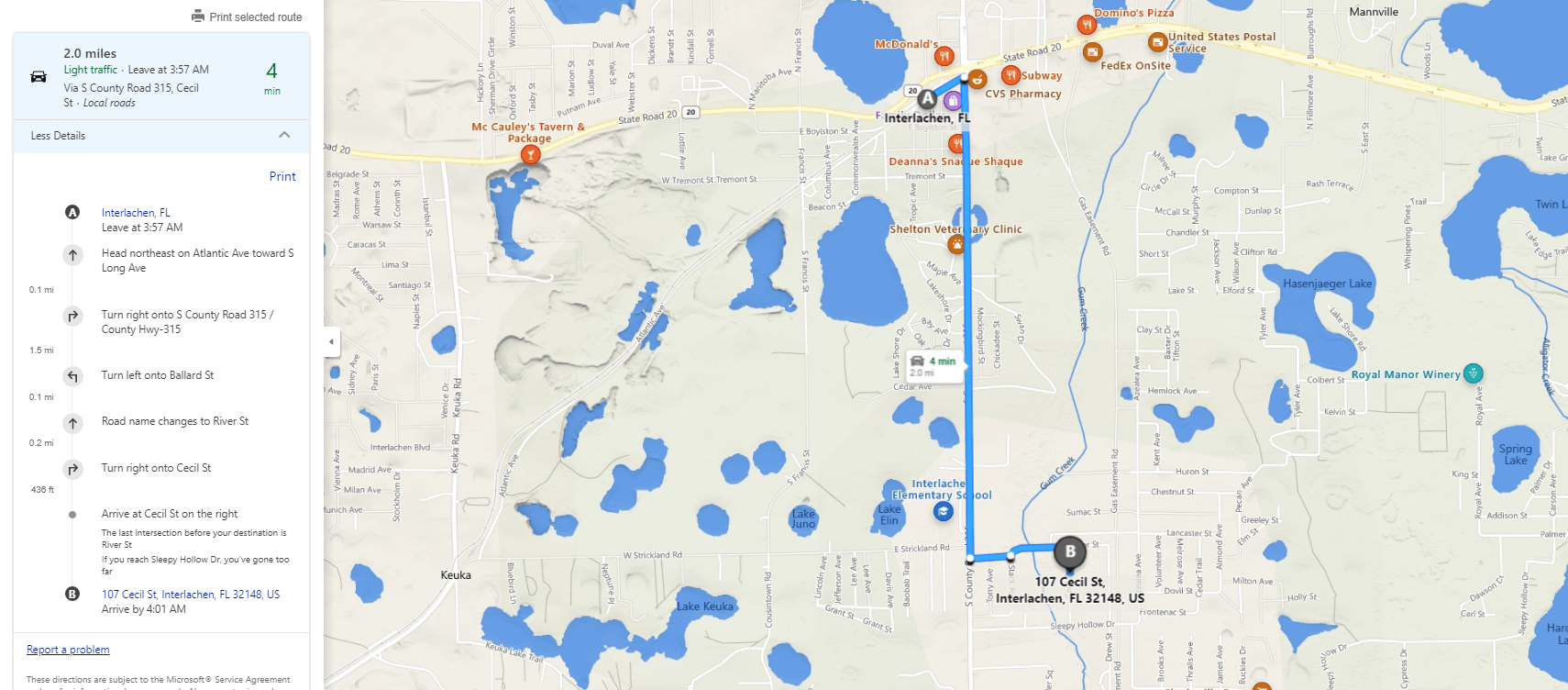2.27 Acres Vacant Land in Interlachen, FL (Putnam County